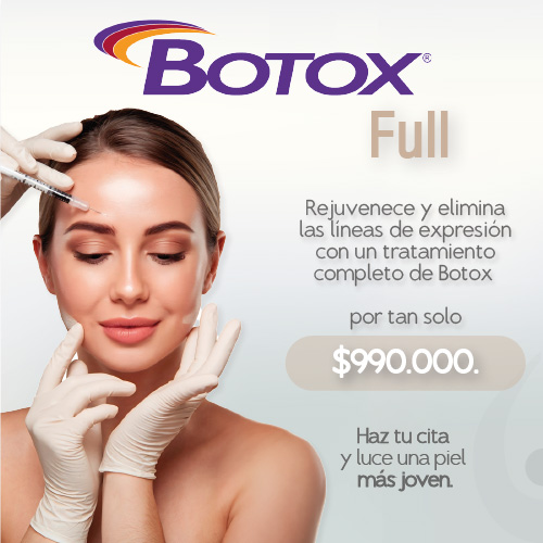 Promos Aniversario botox en bogota